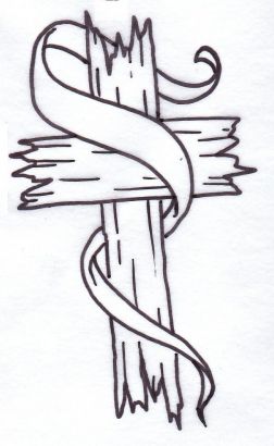 Wooden Cross Tats Pics